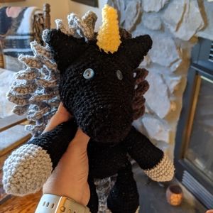 Crochet unicorn